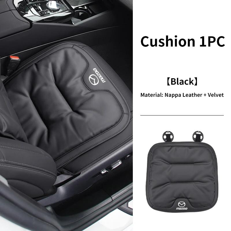 2025 Hot For Mazda 3 6 2 5 Axela Atenza CX3 CX5 MX3 MX5 MPE MS Universal Velour Car Seat Cover Leather Auto Backrest Protective