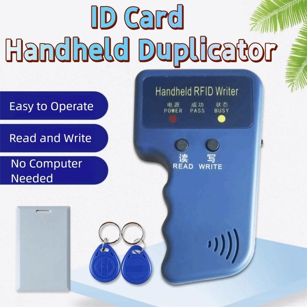 Low-frequency ID Card Handheld Duplicator Programmable 125KHz Reader Replicator  Tags
