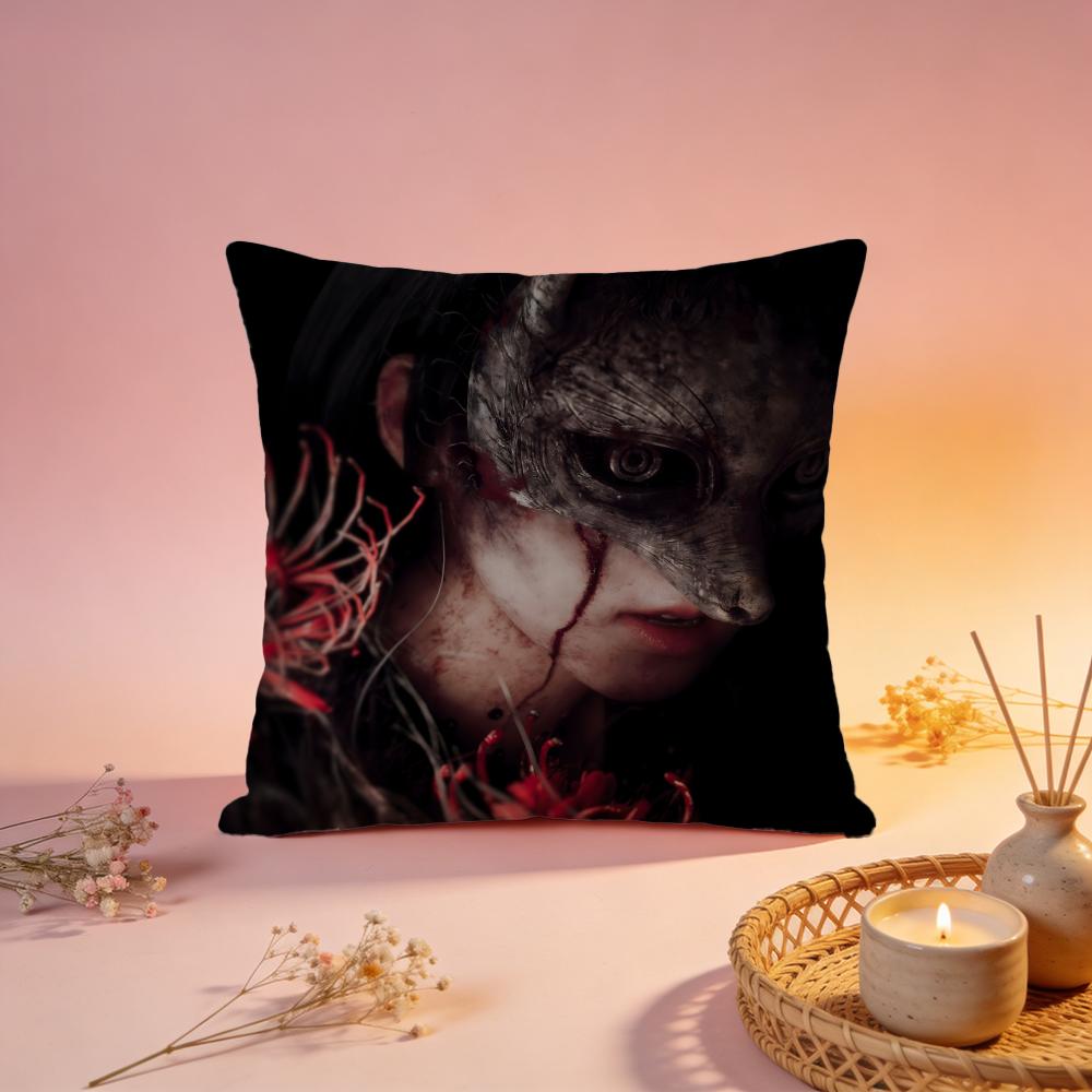 Hot Ssilent Hilling Cushion Cover Comfortable Durable Pillow Cover MultiScene for Home Office Car Sofa