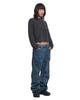 Nomaenyueol Reversible Wool Hairy Knit - Charcoal