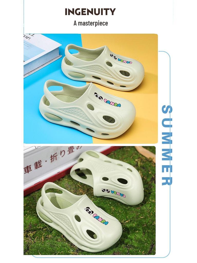 Children's Summer Slip-On Sandals: Lightweight, Comfortable Beach Shoes for Boys and Girls