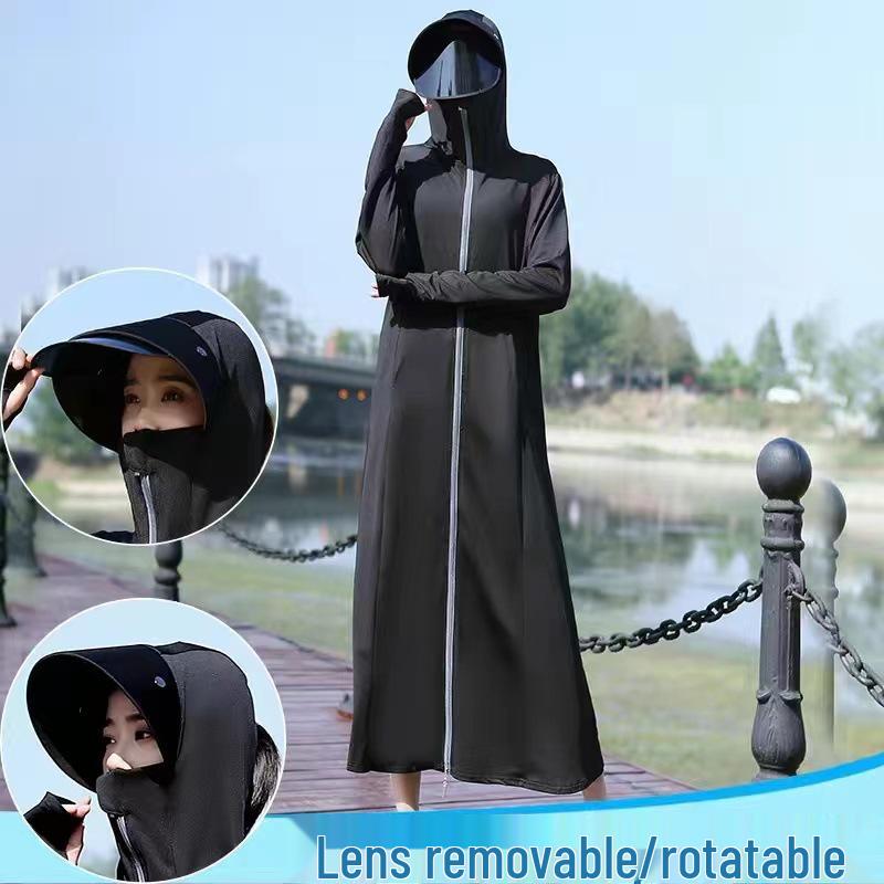 Women's 2025 Summer Cycling UV Protection Ice Silk Jacket