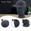 Mannequin Head Stand Holder Multifunctional Manikin Hat Display for Home Barber Shop Retail