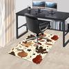 1PC Autumn Leaves Extra Large Non Slip Floor Carpet, Office, Family, Bedroom, Studio Large Area Rug Indoor Rugs, Vibrant Colors