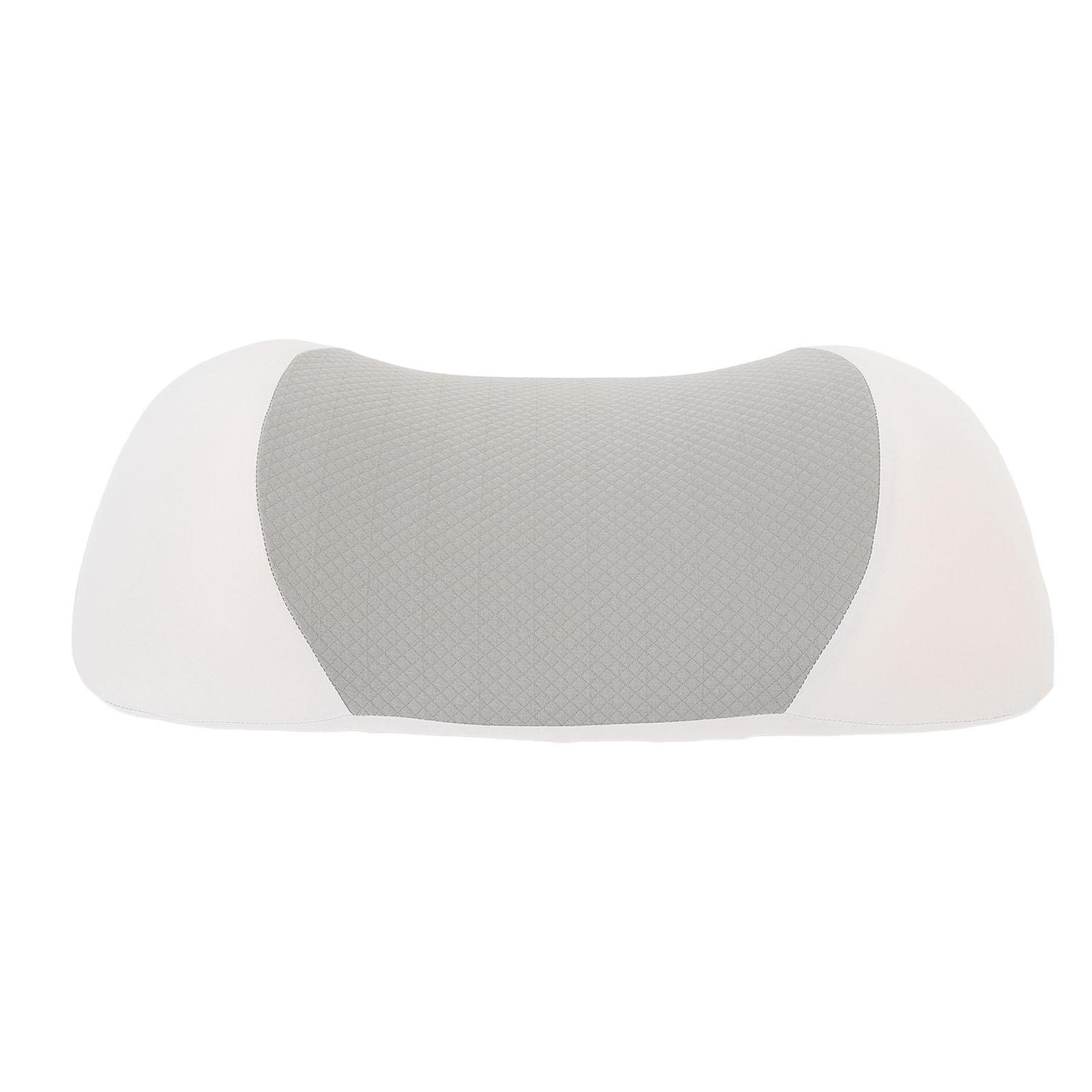 

Lumbar Support Pillow for Sleeping Ergonomic Memory Foam Removable Cover Lower Back Pillow for Bed сірий колір