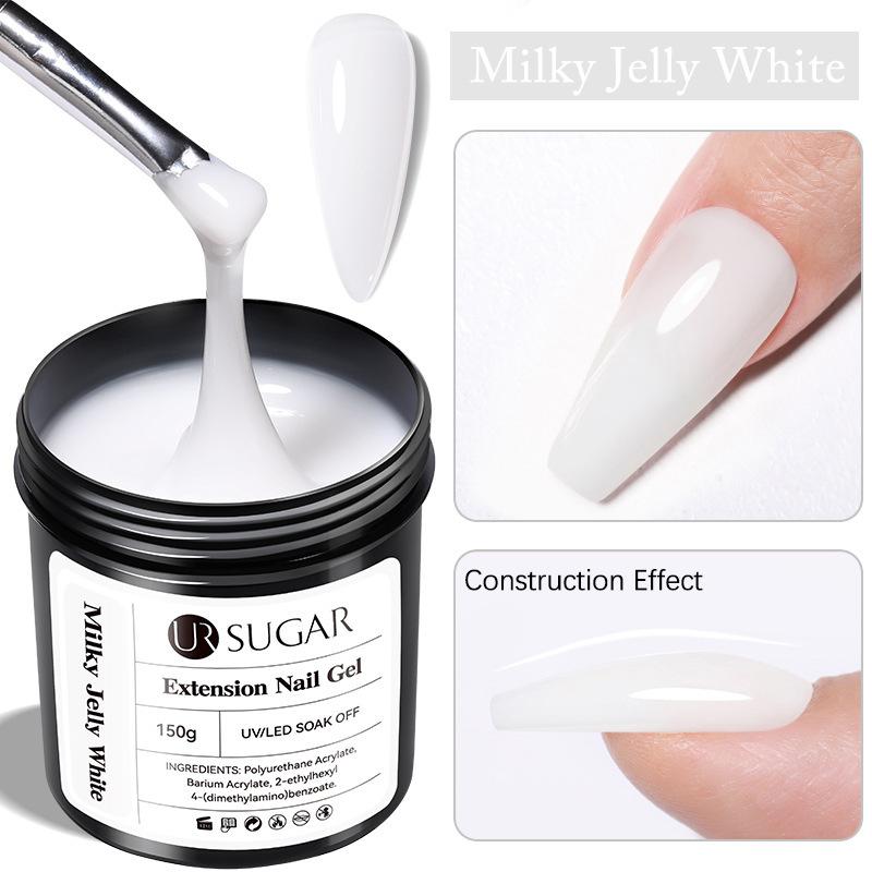 UR SUGAR Quick Nail Extension Gel 150g Großes Nachfüllflüssigkeit für Nagelkunst – Stark Langlebig Einfach anzuwenden