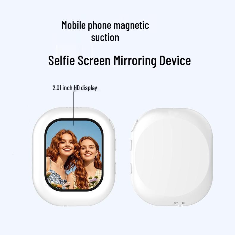 T3 Magsafe Wireless Selfie Screen with Sound - Magnetic Display & Group Photo Tool