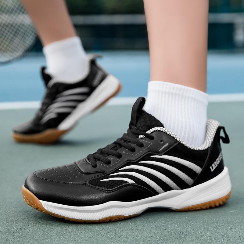 Badminton Shoes 2025 New Mesh Breathable Table Tennis Shoes Men's and Women's Sports Shoes Students Children's Training Tennis Shoes