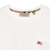 Burberry T-Shirts Men's White Crew Neck Moderate 80268541