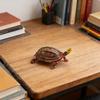 Simulation Turtle Model Realistic Tortoise Figurine Miniature Animal Educational Toy Home Office Desktop Decoration Ornament