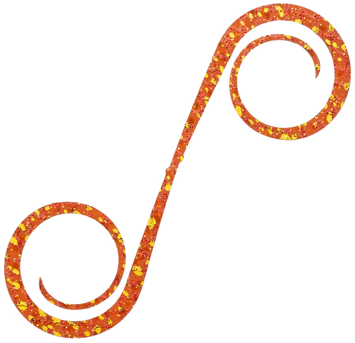 OSP Tai Mule Tie Finesse W Curly TR04 Orange/Gold Holo