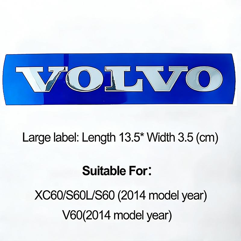 Dekoracyjne Naklejki z Logo na Grill Przedni Kierownicę Samochodowe Akcesoria Dla Volvo Rdesign Polestar AWD V50 S60 XC60 S40 XC40 XC90