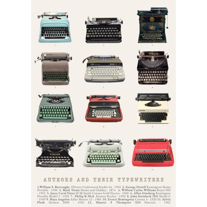 Waffen Pistolen WWII Arsenal Schreibmaschinen Raketenstuhl Westernschwerter Geschichte Poster Leinwandmalerei Wandbilder Heimzimmer Dekor