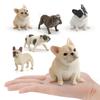 French Bulldog Simulation Model - Decorative Pet Dog Figurine Toy