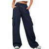 Sweatpants Women Pants With Pockets Fleece Lined Joggers Loose Jogger Pants