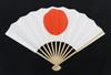 Folding fan Japanese flag