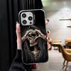 Grim Reaper Skeleton Funny Style Soft Phone Case for iPhone 15 16 17 Pro Max 17Air 16E 14 Plus 13 12 Mini Shockproof Cover Back