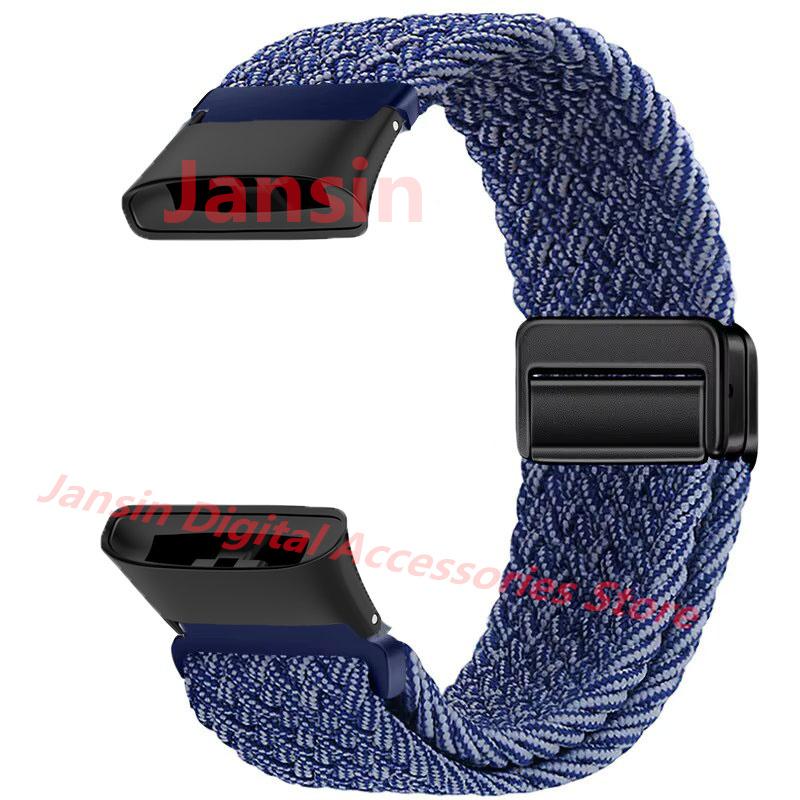 Correa de Nailon Para Redmi Watch 3 Correa Tejida Bucle Pulsera Magnética Para Xiaomi Redmi Watch 3 Correa Deportiva Reemplazable