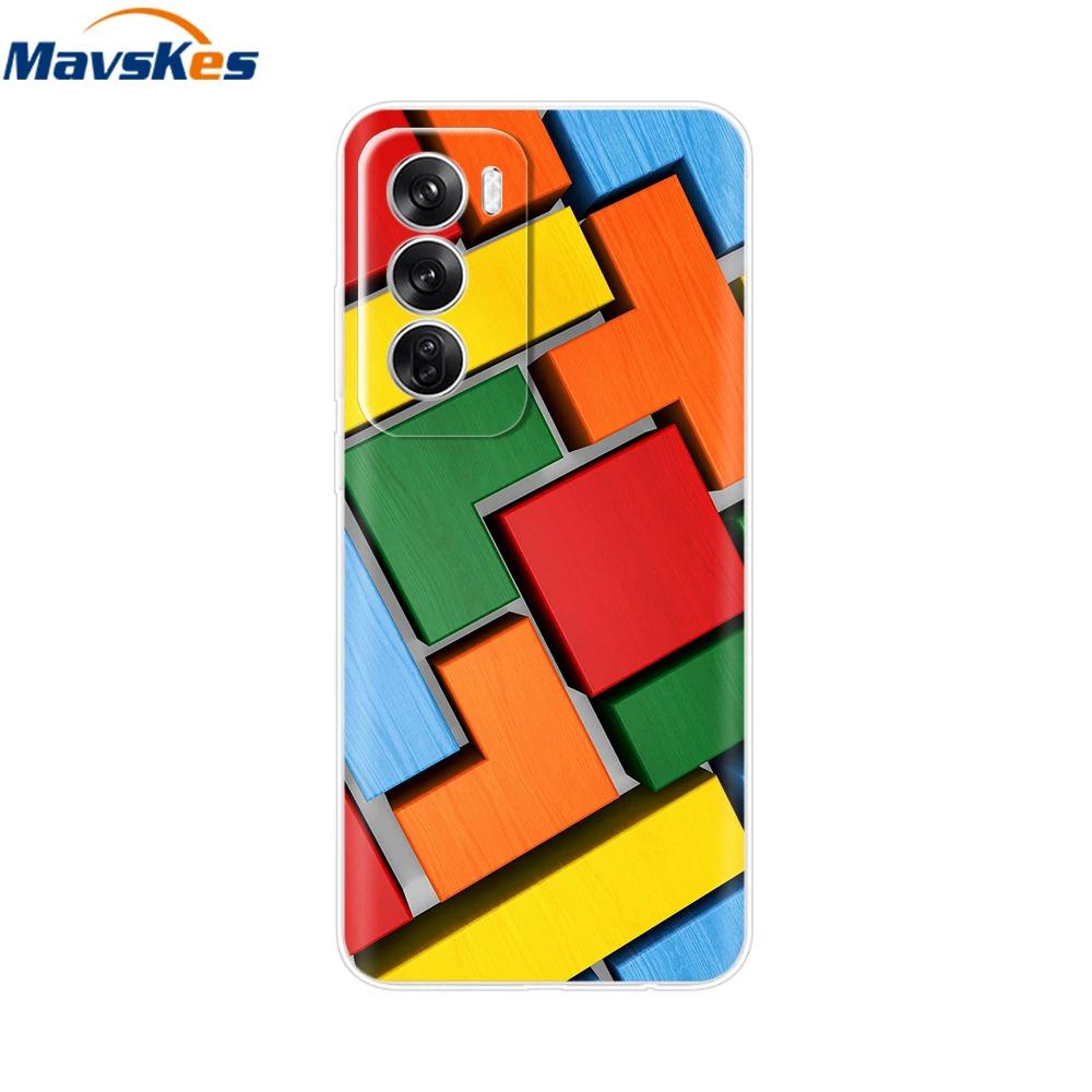 For OPPO Reno 12 5G Case Transparent Cover For OPPO Reno12 Pro 5G Reno12 Luxury Marble Soft Silicone TPU Phone Cases Funda Capas