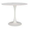 Skinny Premium Stone ROUND TABLE WHITE MARBLE