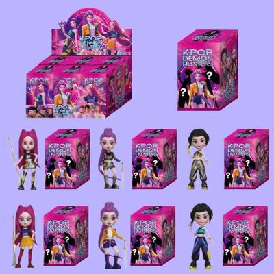 ? Kpop Demon Hunt Blind Box Series Figure Model Toy Cartoon Gaming Peripherals Desk Decoration Halloween/Christmas for Kid GiftK