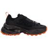 MLB Curve Runner Slip Resistant, Abrasion Resistant, Breathable, Height Increasing Low top Chunky Sneakers Unisex Black 3ARNC035N-50BKS