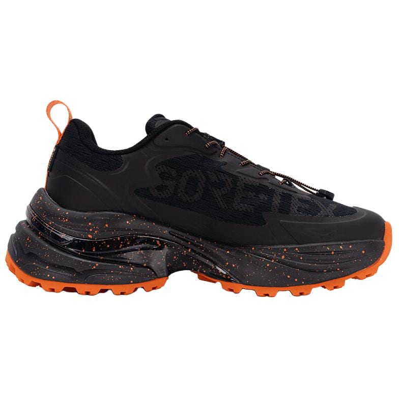MLB Curve Runner Slip Resistant, Abrasion Resistant, Breathable, Height Increasing Low top Chunky Sneakers Unisex Black 3ARNC035N-50BKS