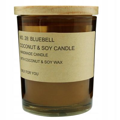 Handmade Soy Coconut Candle French Juniper And Aromatic Lavender