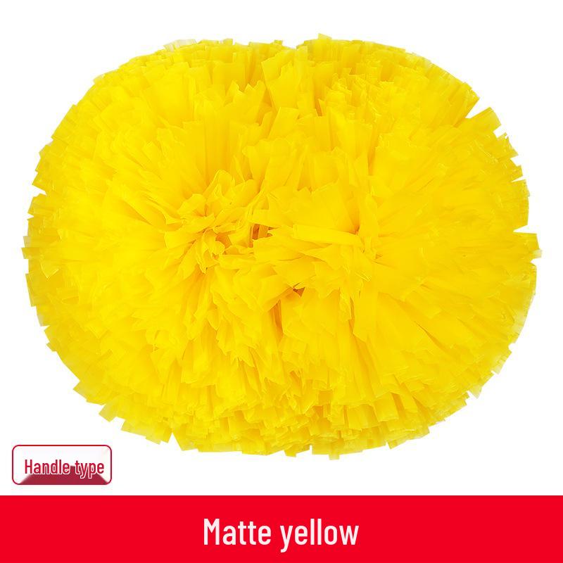 פונפונים גדולים מט לצ'ירלידינג עם ידיות דו-ראשיות