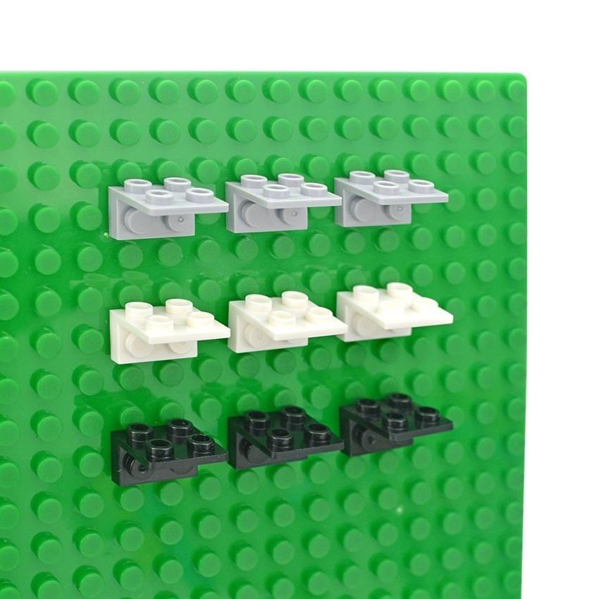 20 Stück Figuren Ständer Basisplatte 99207 Halterung Invertierte Bausteine DIY Figur Stehendes Display Halterung Zusammenbauen Baustein Spielzeug