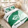 Custom Name Bedding Set 3 PiecesWerder Bremen FC Print Duvet Cover + 2 Pillowcases Soft Bed Decor