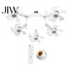 Living Room Ventilation Light 3/4/5 Blade Ceiling Fan with & Remote Control, 2-in-1 Silent LED Drone Energy Saving Foldable Blades, 3-Speed