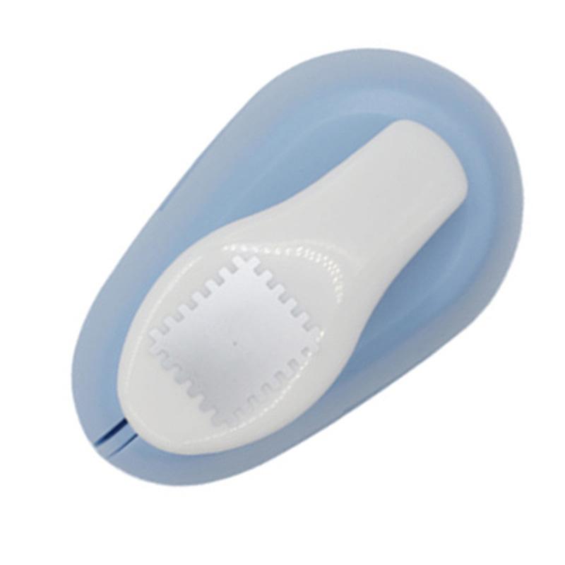 Stamp Border Diy Hole Puncher Stamp Shape Craft Punch Embossing Machine Round Hole Punch Toothed Puncher Embosser