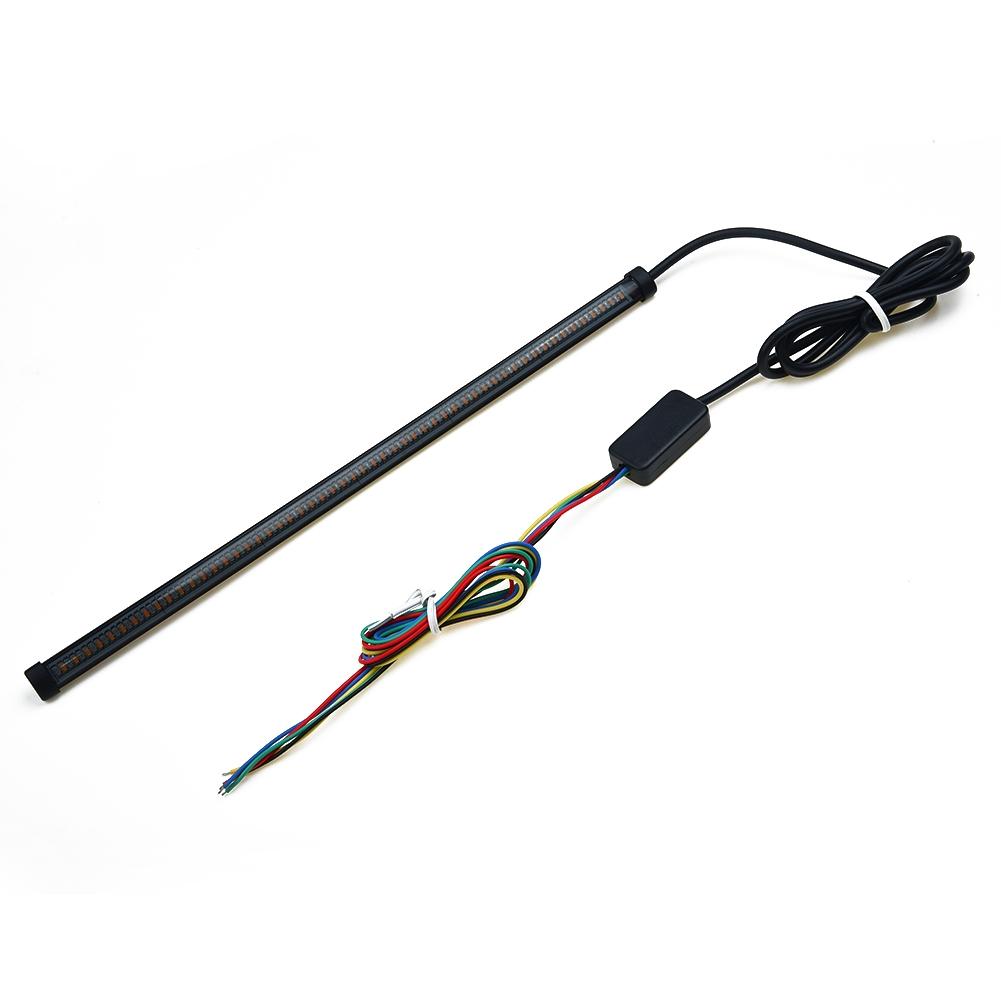 Brake Light Strip Turn Signal Waterproof Motorcycle Sequential Flowing