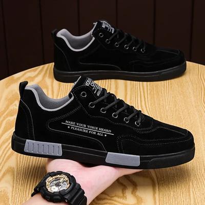 Fashion Man's Fashion Outdoor Walking Shoes New Sneakers Non-Slip Tennis Men's Shoes Casual Skateboard Shoes  Man Lace Up Flat Boots