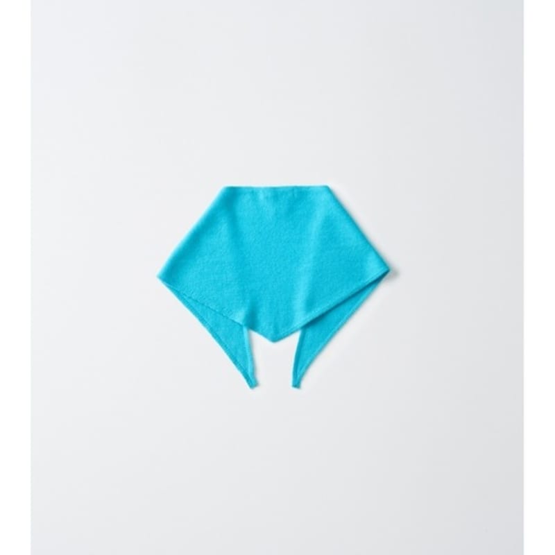 Pure Cashmere NYC TRIANGLE SCARF_French Blue