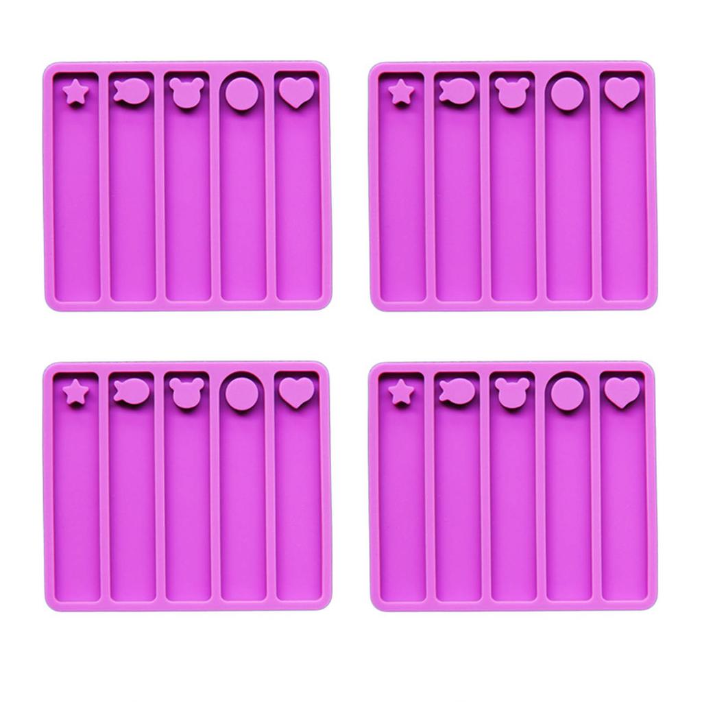 Bookmark Resin Molds DIY Keychain Moulds Bookmark Making Craft Accessories Epoxy Resin Casting Molds for DIY Resin Craft