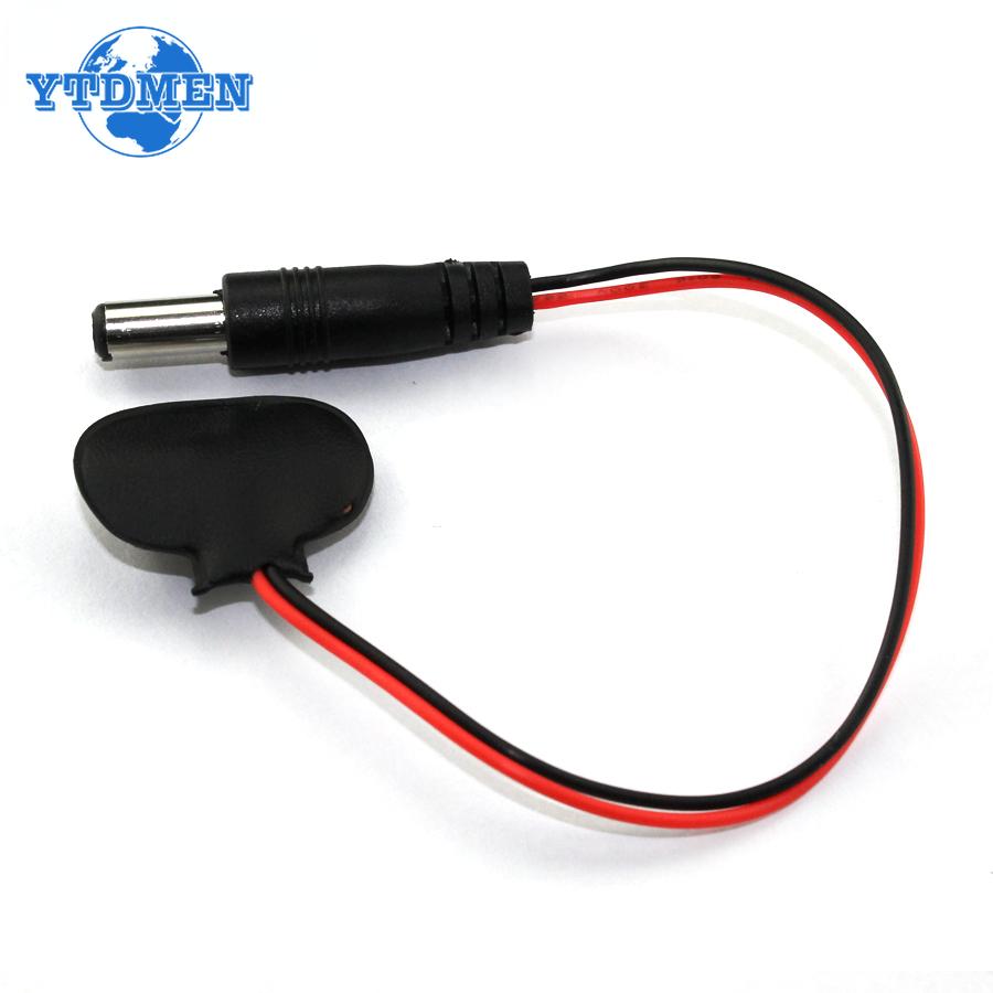 5pcs 9V Battery Snap Connector Clip Lead Wires Holder 9 Volt Cable Connection Buckle