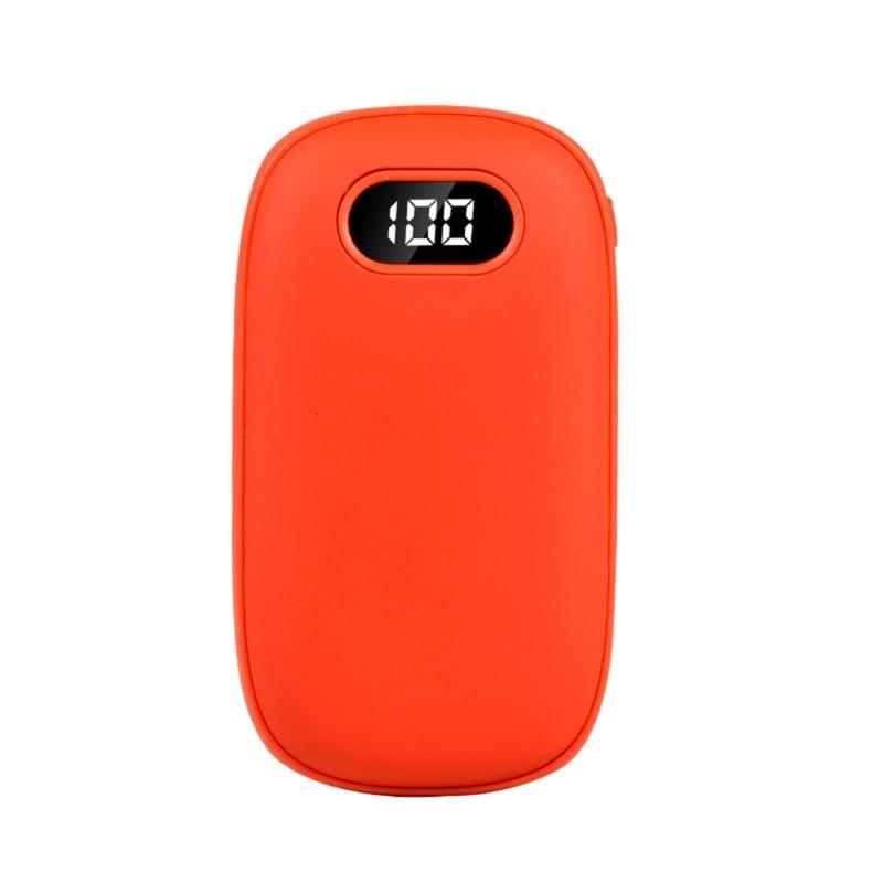 Pocket Sized Electric USB Hand Warmer Stay Warm in Cold Weather Power Banks Style and Convenience Heaters for Office Use
