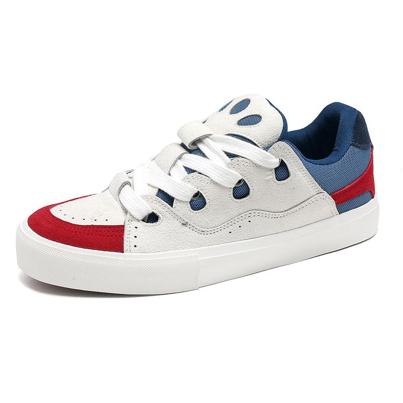 Denim Canvas Skateboard Schuhe für Herren Damen Designer Dicke Sohle Sneaker Board Mode Sport Plateau Tennis Freizeitschuhe Paar