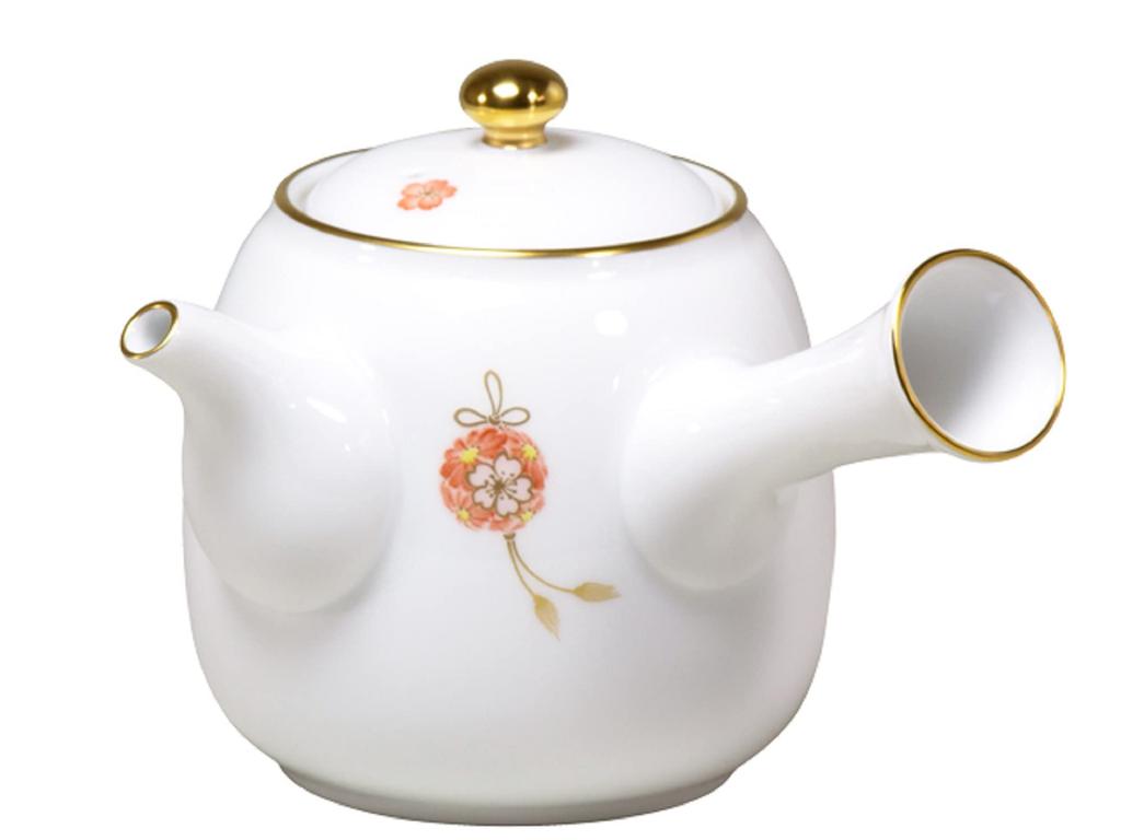 Okura Touen Hanamari Teapot, Approx. 525cc, Made In Japan, 49B/3221