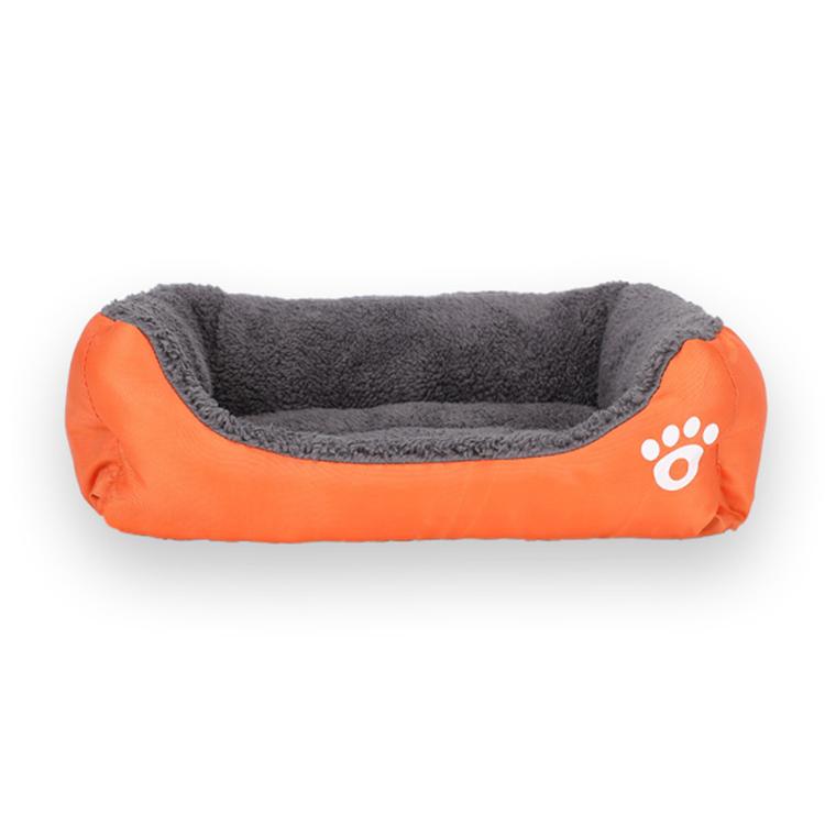 Dropshipping Long Faux Fur Pet Bed Comfortable Waterproof Plush Donut Round Dog Bed Soft Washable Cat Bed Removable Pet Cushion