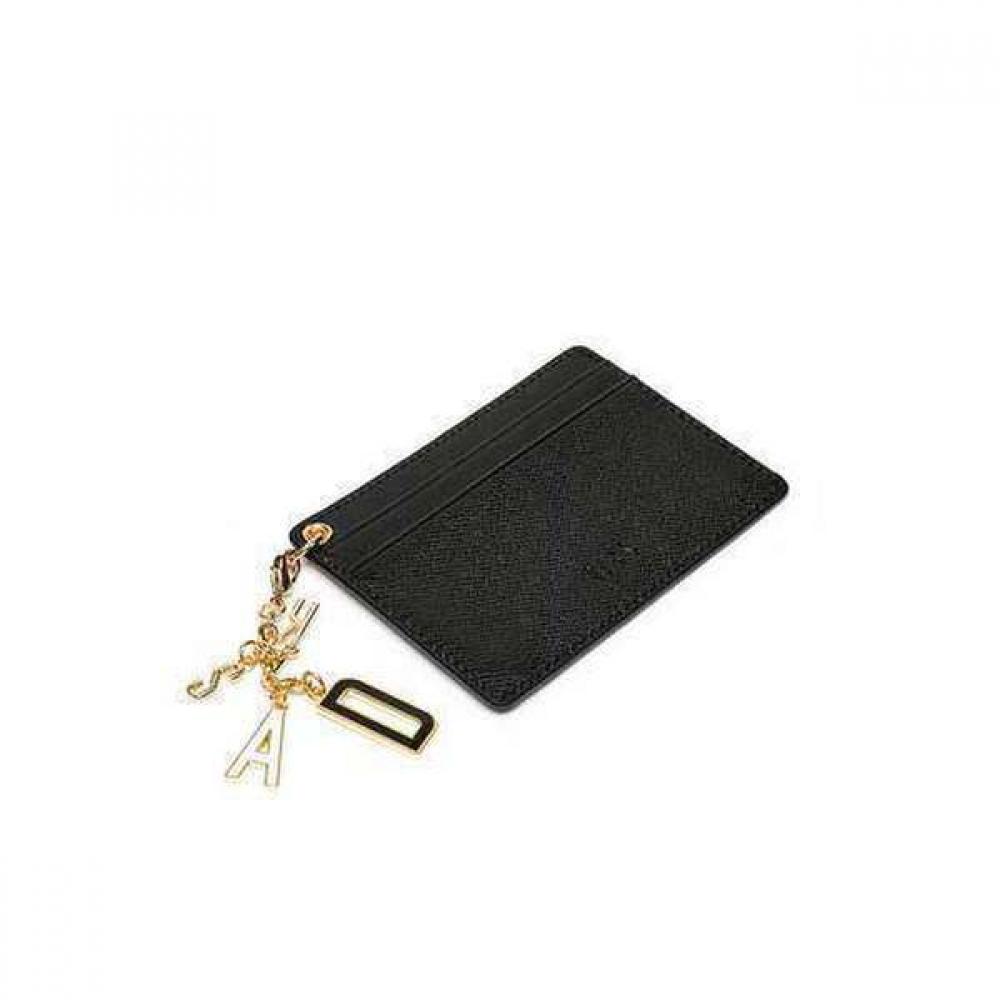Daks Black Embossed Leather Golddd 2fold Wallet Dcwa5e212bk