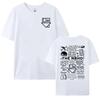 Das Viertel Nbhd Band Druck T-Shirt Baumwolle Hohe Qualität Unisex Unisex T-Shirts Damenkleidung Lässig Kurzarm T-Shirt Herren