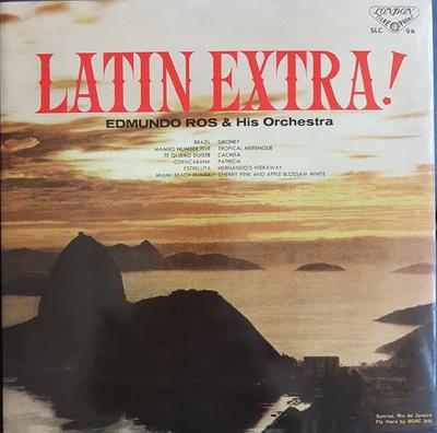LP Record EDMUNDO ROS - Latin Extra! SLC94 LONDON Japan Latin Used