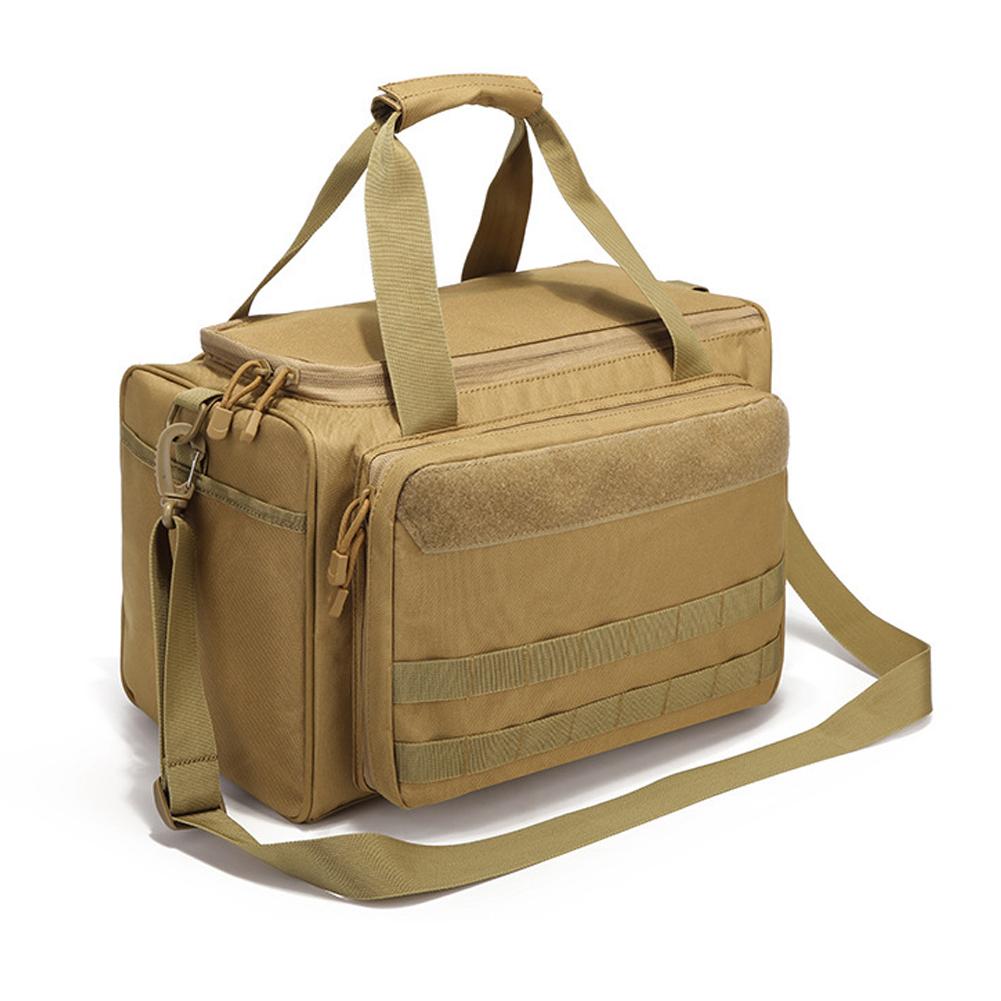 1 st Utomhussporter Förvaring Axelväska Vattentät Pistolkorg Stor Kapacitet Jakt Taktisk Mjuk Väska Camping Fiskepaket