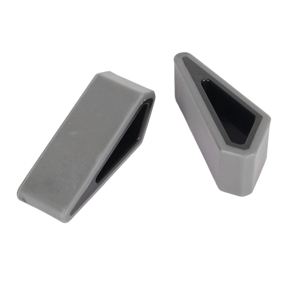 2Pcs Ventilated Design Laptop Riser Plastic Portable Laptop Stand Portable Laptop Stand Desktop Use