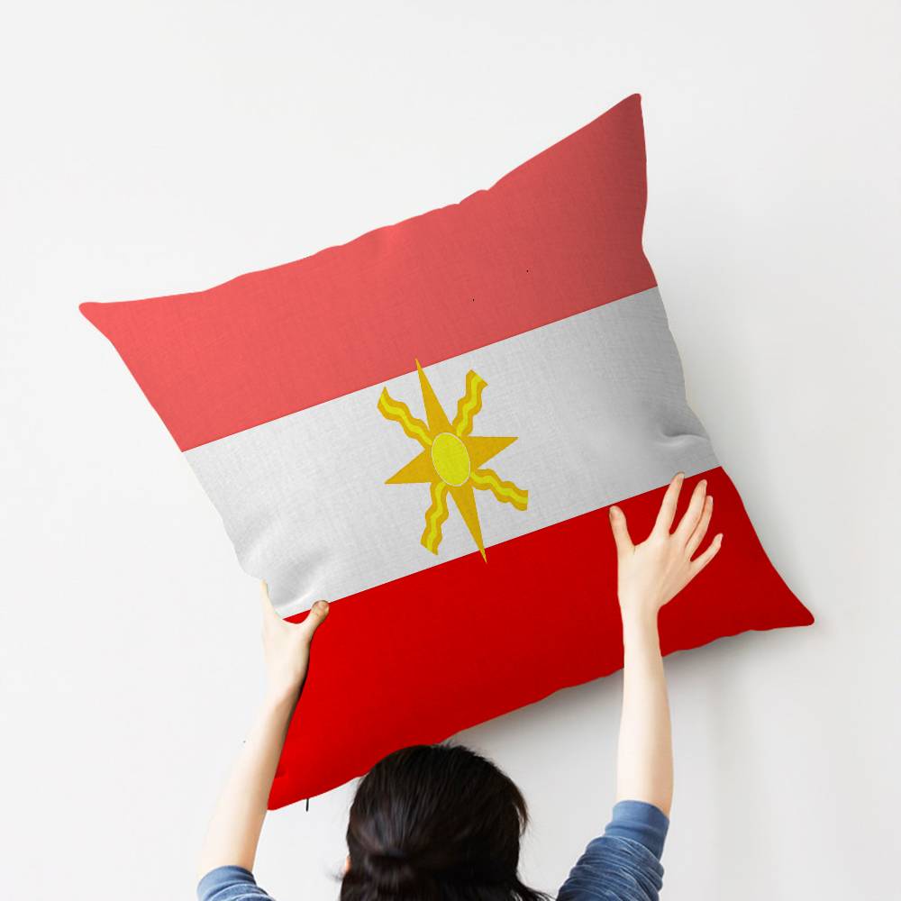 A-Assyrian-ES Flag Pillow Cushion Cover Pillowcase Living Room Sofa Home Decor Customized