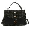 Stylish Summer Small Square Bag With Chain Strap Trendy Pu Handbag For Women