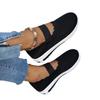 Women‘s Shoes Woven Sports Slip-On Mother.